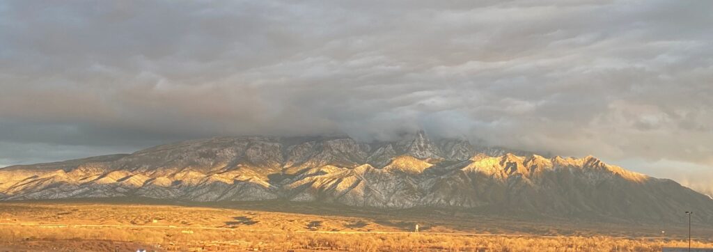 Sandia Mountains in New Mexico